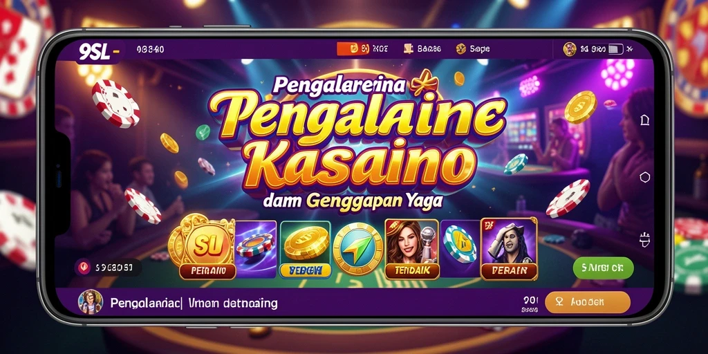 Screenshot 9SL menampilkan gameplay Kasino yang mendebarkan dan interaktif.