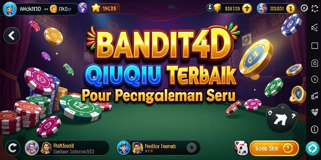 Gameplay seru di BANDIT4D dengan kartu QiuQiu.