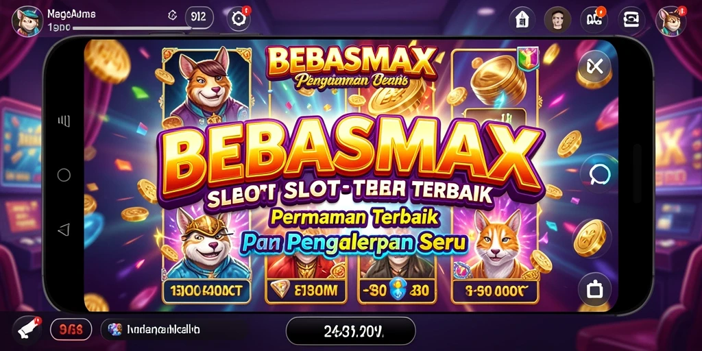 Tangkapan layar menunjukkan aksinya saat bermain slot di BEBASMAX.