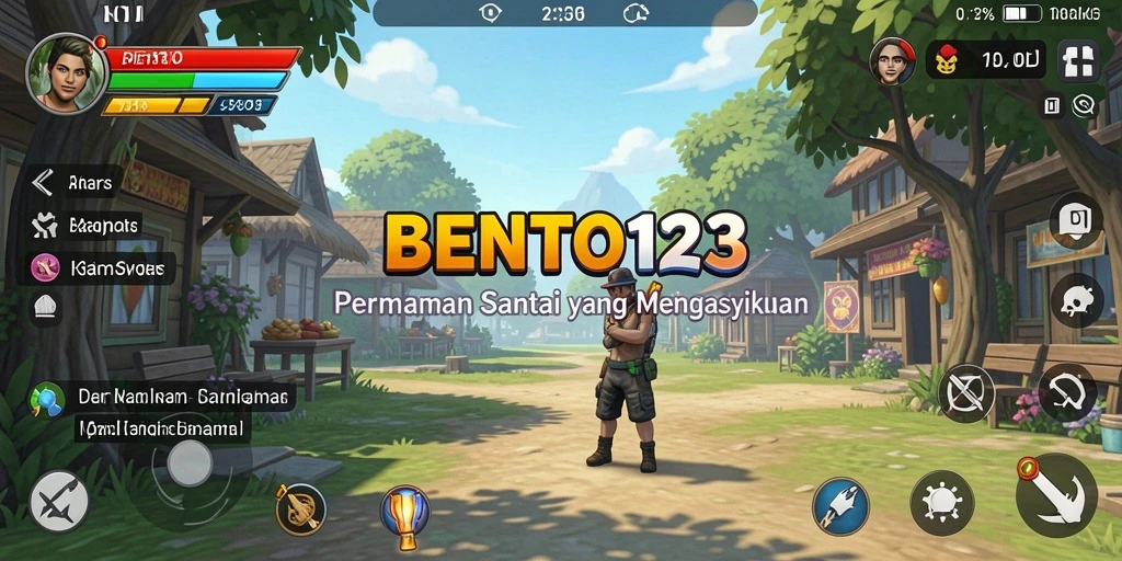 Screenshot BENTO123 menampilkan gameplay santai yang menarik.