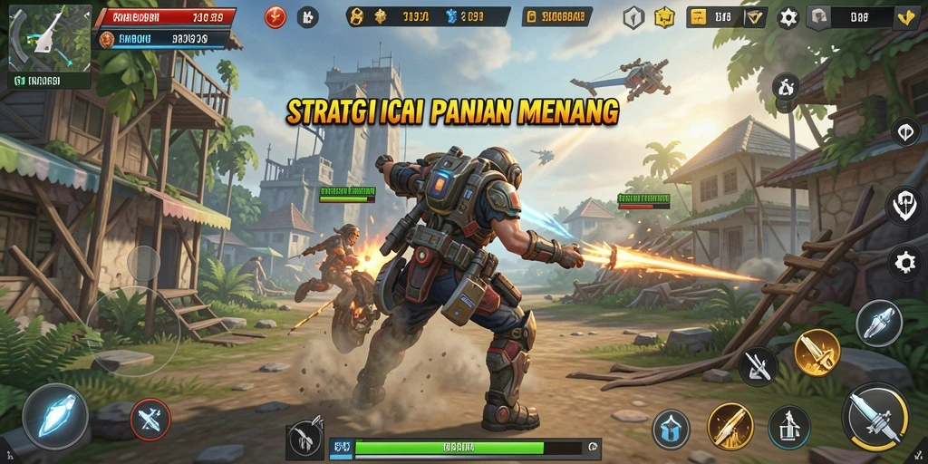 Tampilan gameplay seru dengan strategi mendalam dalam FO8.