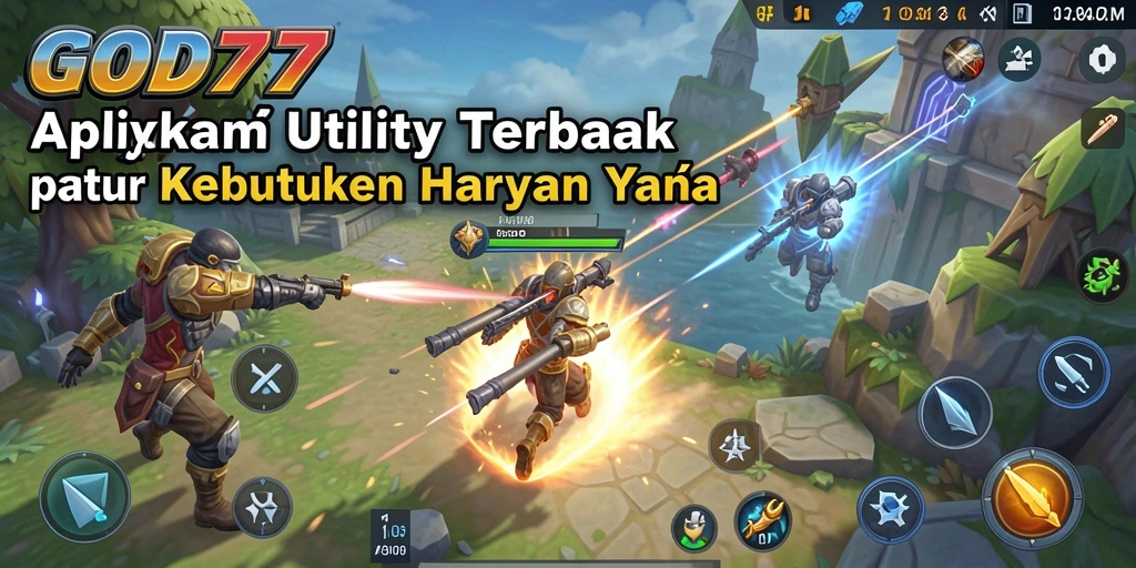 Tampilan antarmuka aplikasi GOD77 yang memudahkan penggunaan.