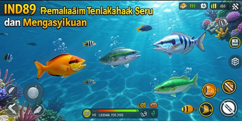 Gameplay seru Tembak Ikan dengan grafis menawan.
