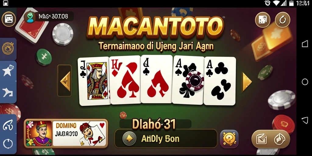 Tampilan gameplay menarik dari MACANTOTO dengan pemain yang bersaing.