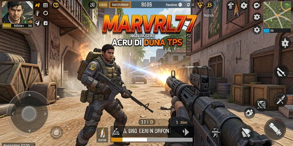 Gameplay seru dan mendebarkan di MARVRL77.