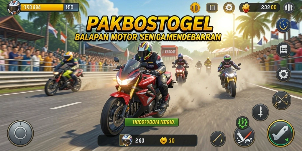 Tampilan gameplay PAKBOSTOGEL yang menarik dan mendebarkan.
