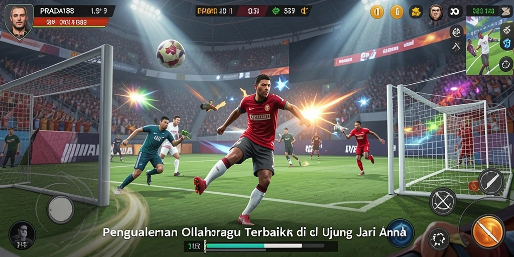 Tampilan seru gameplay olahraga dalam PRADA188.