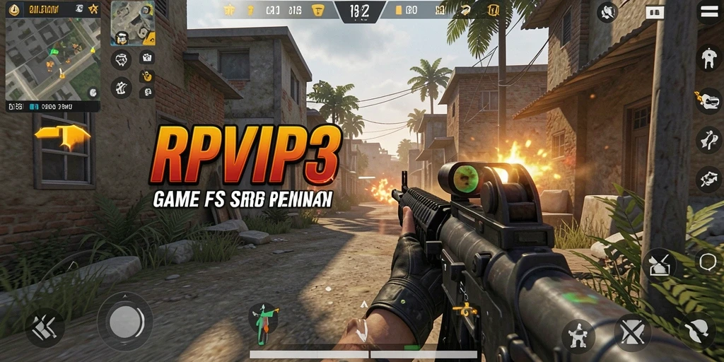 Tampilan gameplay RPVIP3 yang menegangkan dan dinamis.